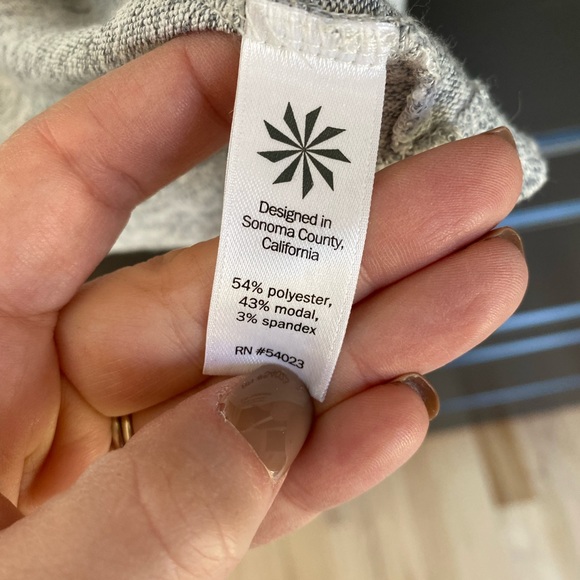 Athleta gray open cardigan - Picture 2 of 3